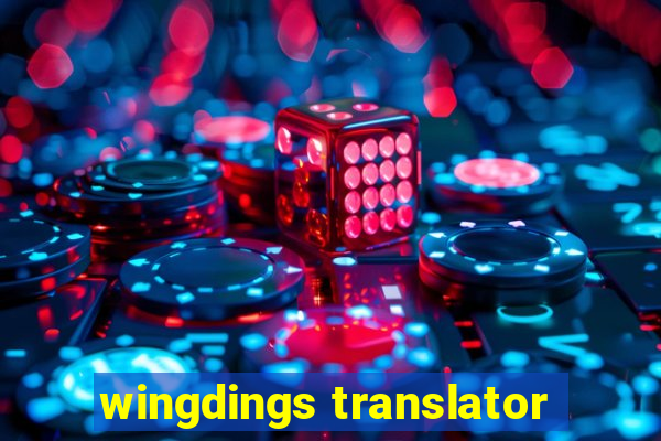 wingdings translator